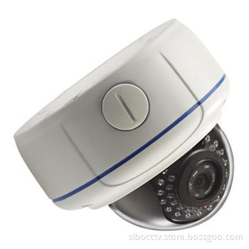 1/3'' CMOS 1.3MP Resolution Vandal-proof Day and Night Indoor/Outdoor Dome Camera, Multi-screen